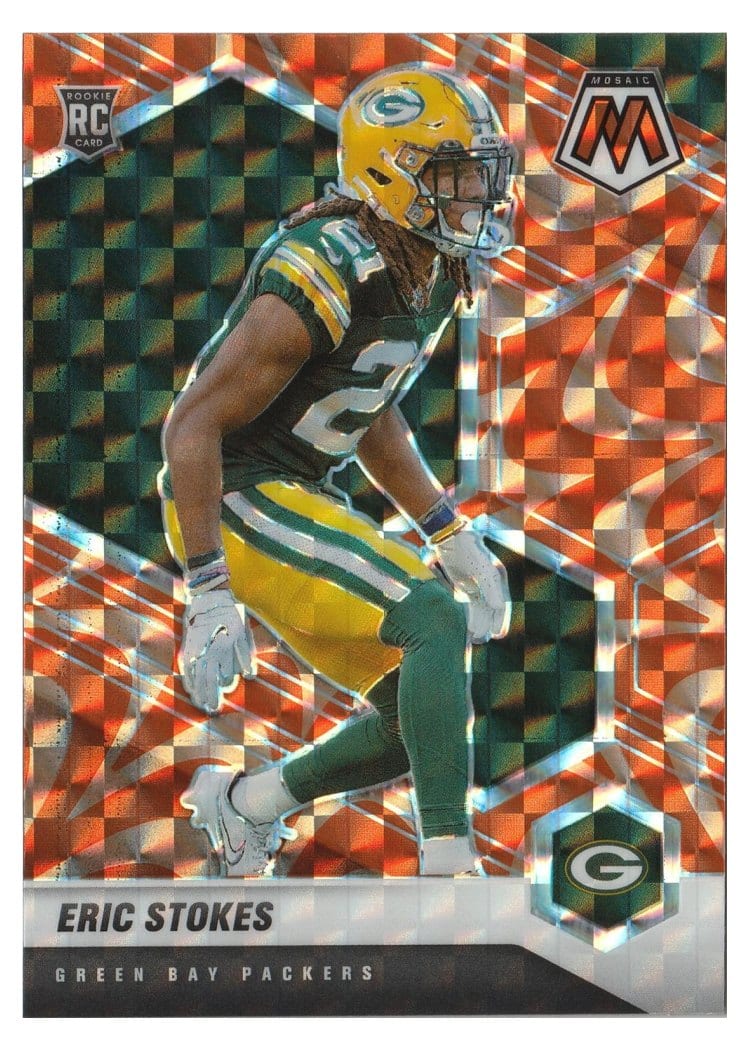 2021 Panini Mosaic Base Set Eric Stokes #347 card