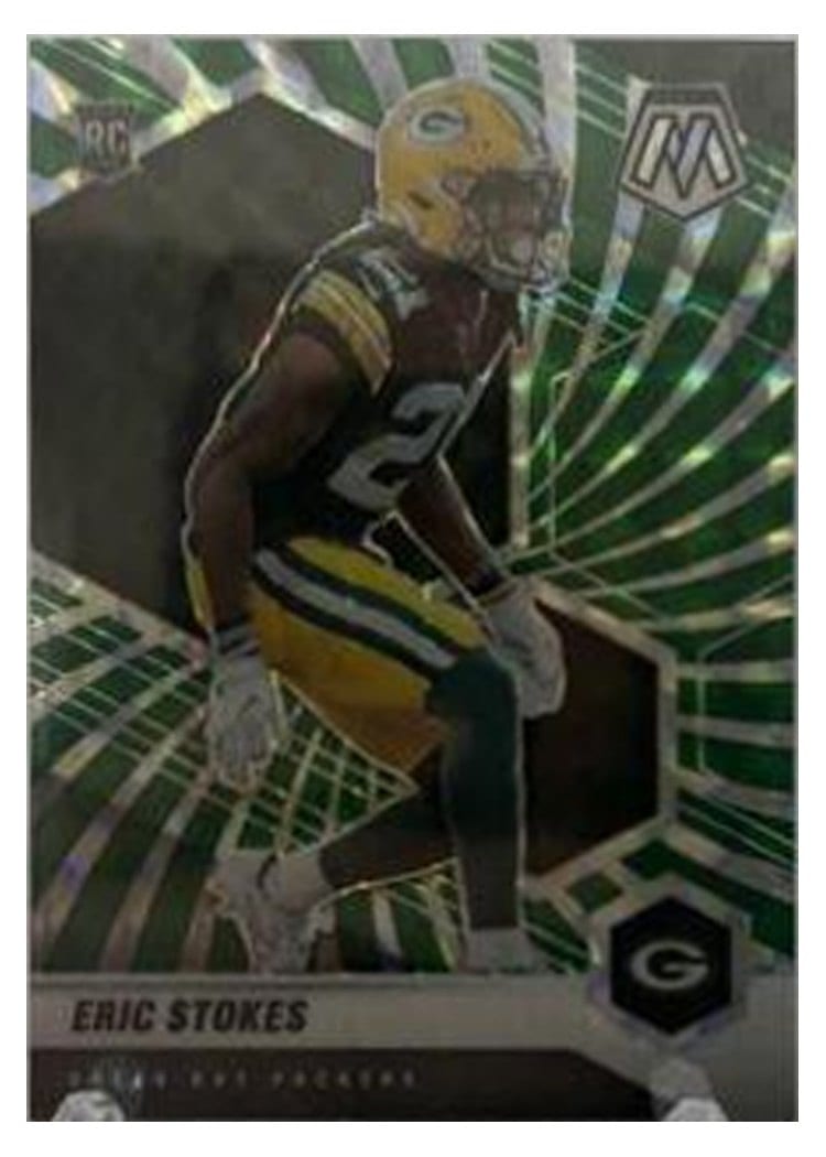 2021 Panini Mosaic Base Set Eric Stokes #347 card