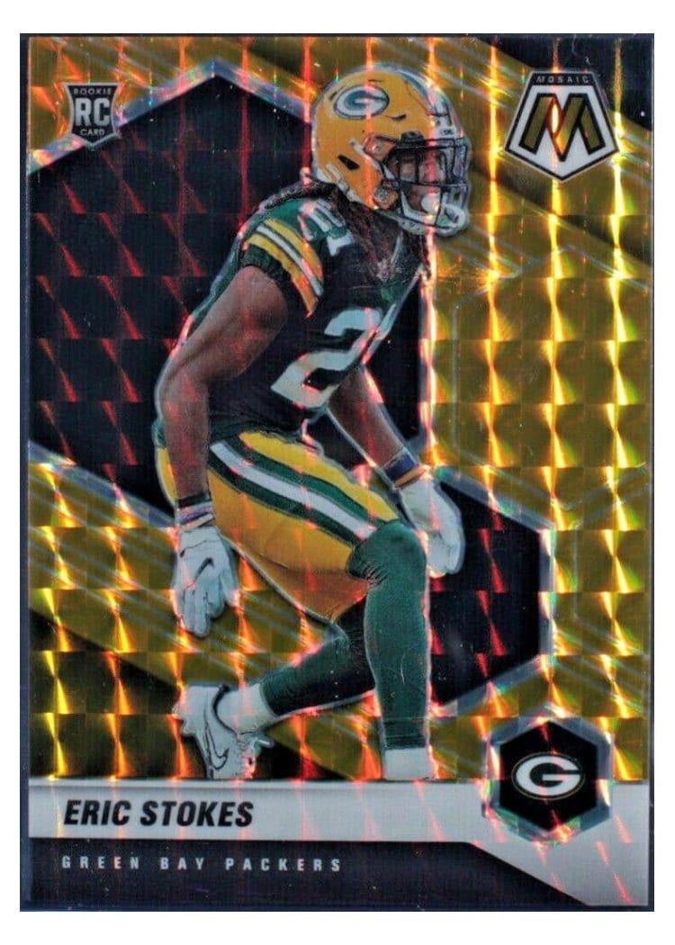 2021 Panini Mosaic Base Set Eric Stokes #347 card