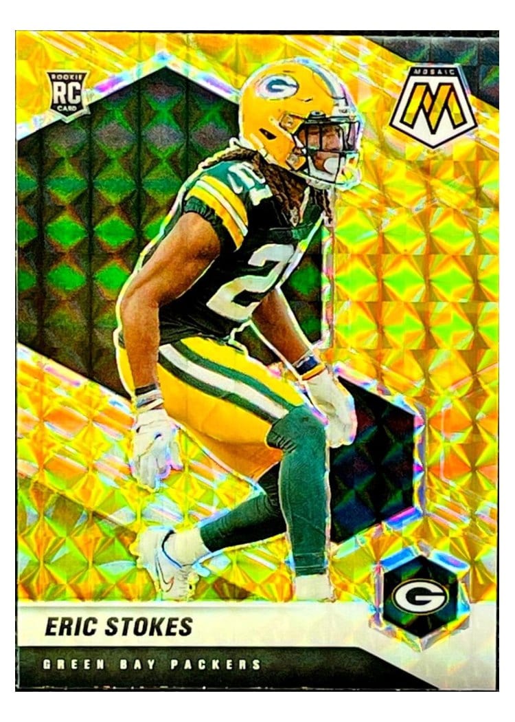 2021 Panini Mosaic Base Set Eric Stokes #347 card