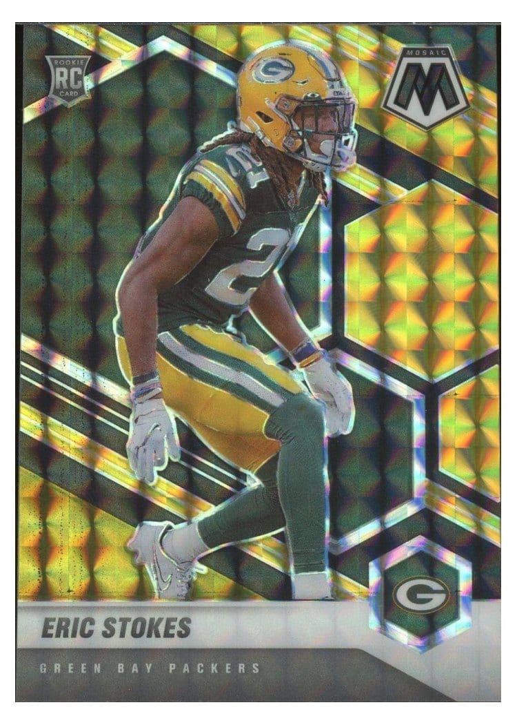 2021 Panini Mosaic Base Set Eric Stokes #347 card