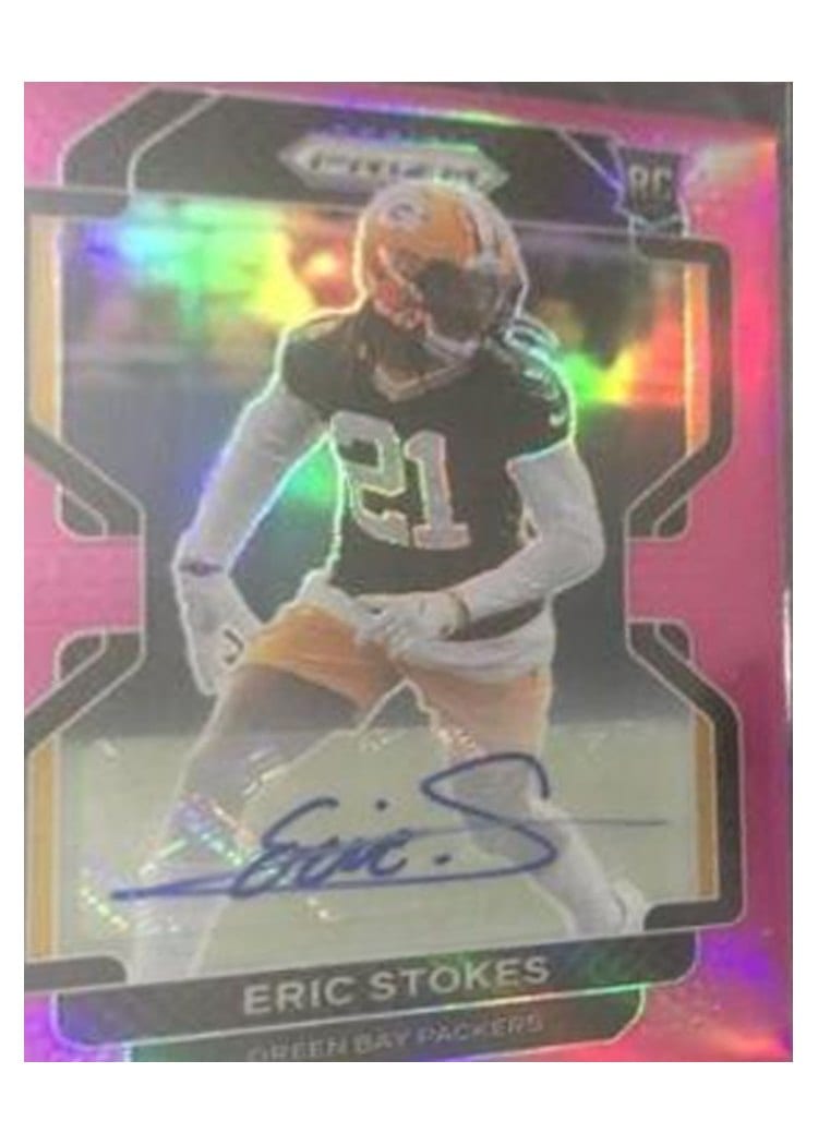 2021 Panini Prizm Base Set Eric Stokes #433 card