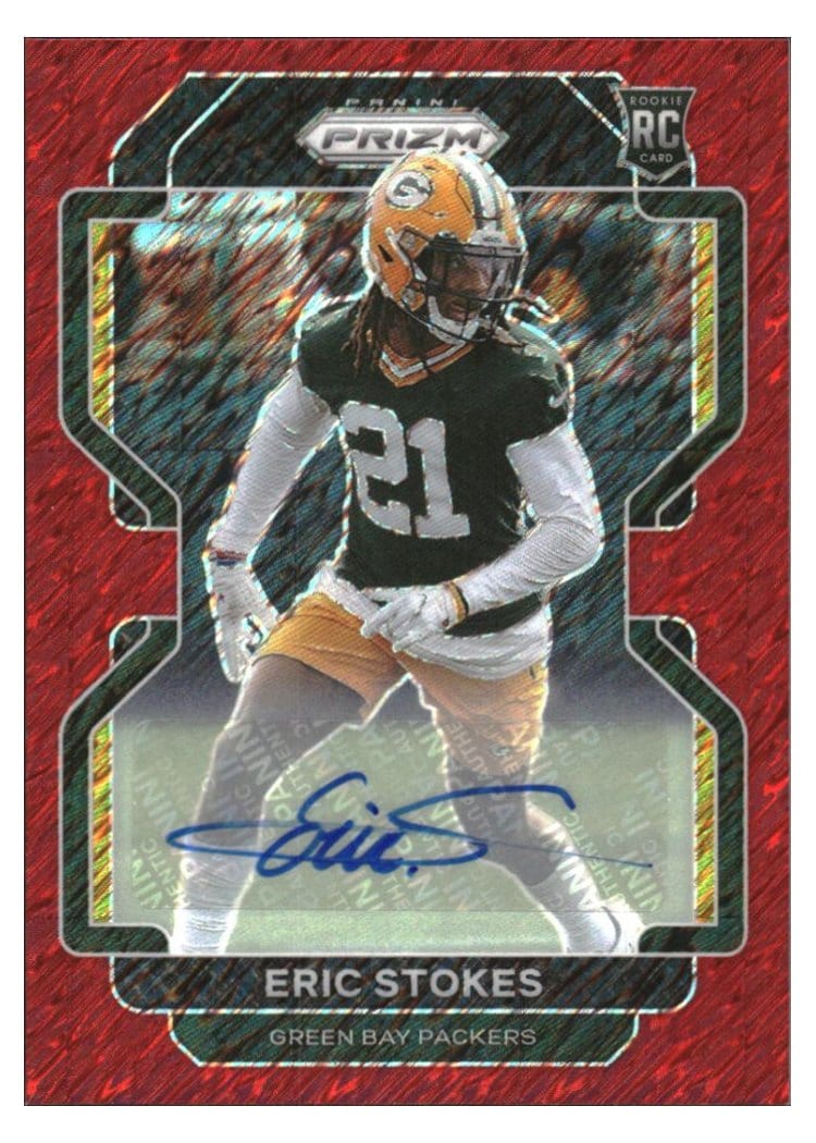 2021 Panini Prizm Base Set Eric Stokes #433 card