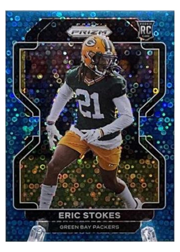 2021 Panini Prizm Base Set Eric Stokes #433 card