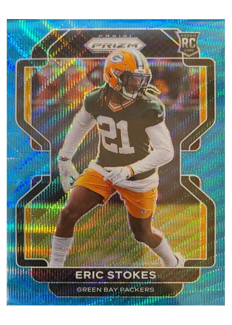 2021 Panini Prizm Base Set Eric Stokes #433 card