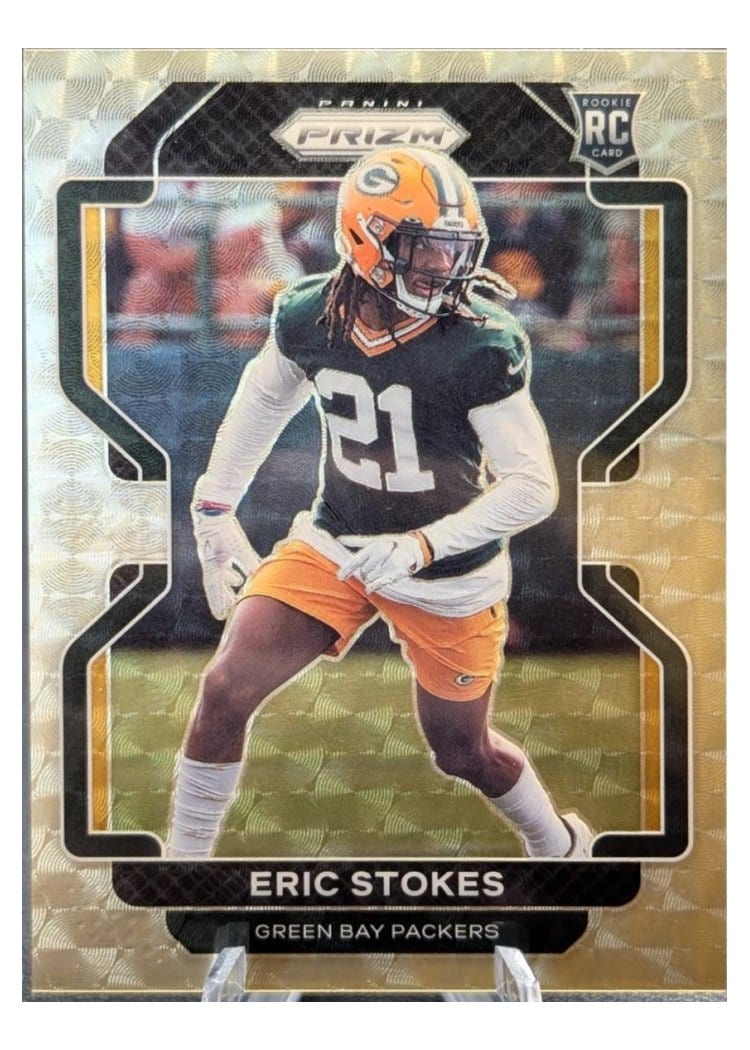 2021 Panini Prizm Base Set Eric Stokes #433 card