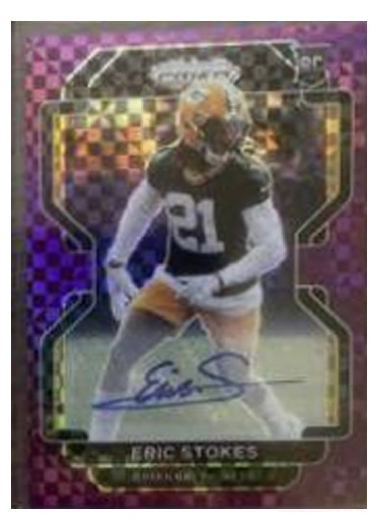 2021 Panini Prizm Base Set Eric Stokes #433 card