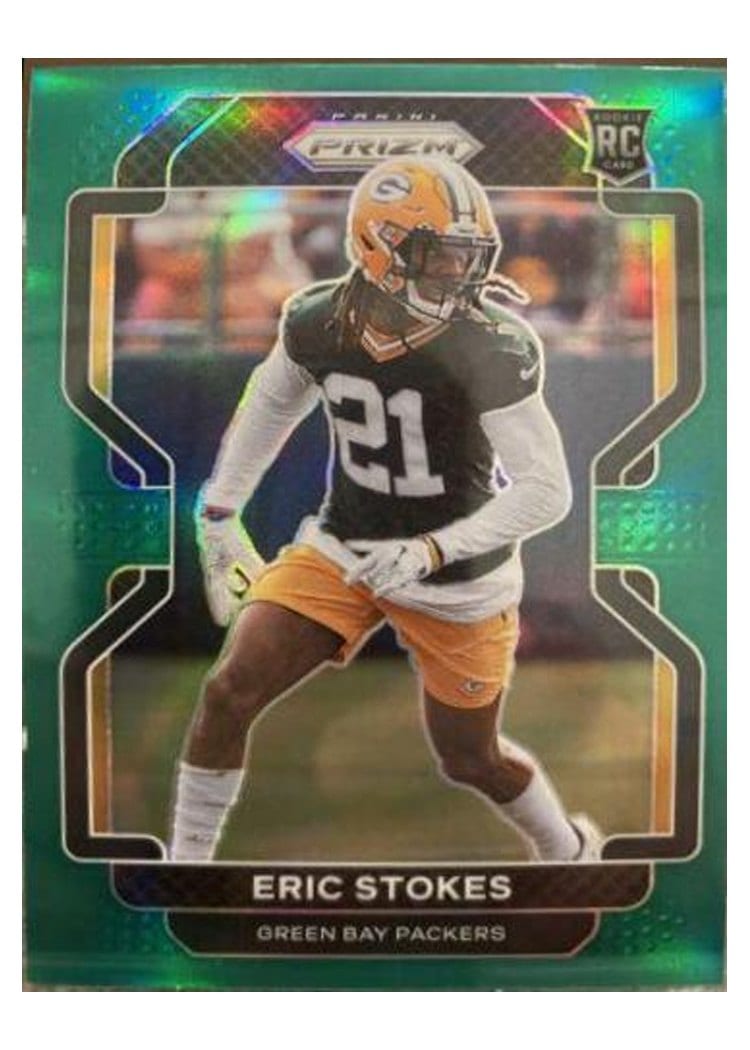 2021 Panini Prizm Base Set Eric Stokes #433 card