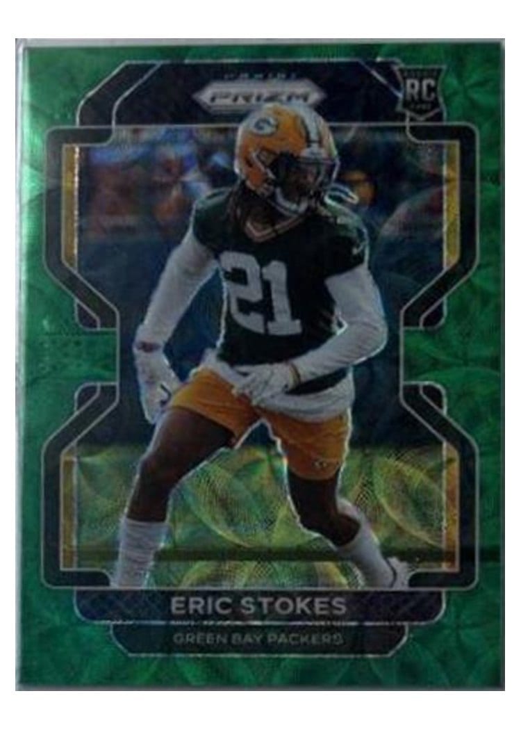 2021 Panini Prizm Base Set Eric Stokes #433 card