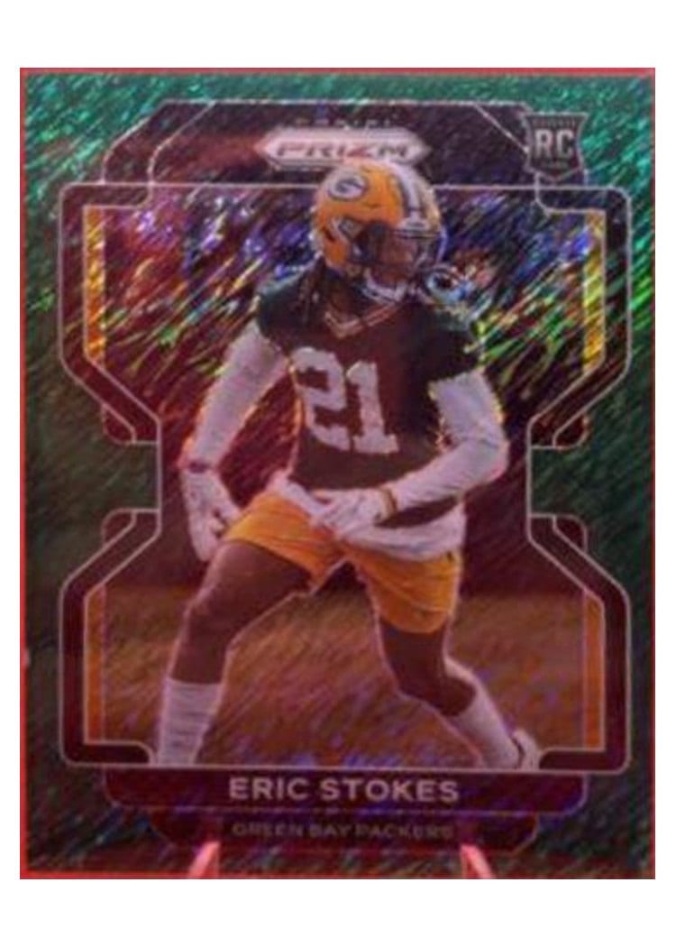 2021 Panini Prizm Base Set Eric Stokes #433 card