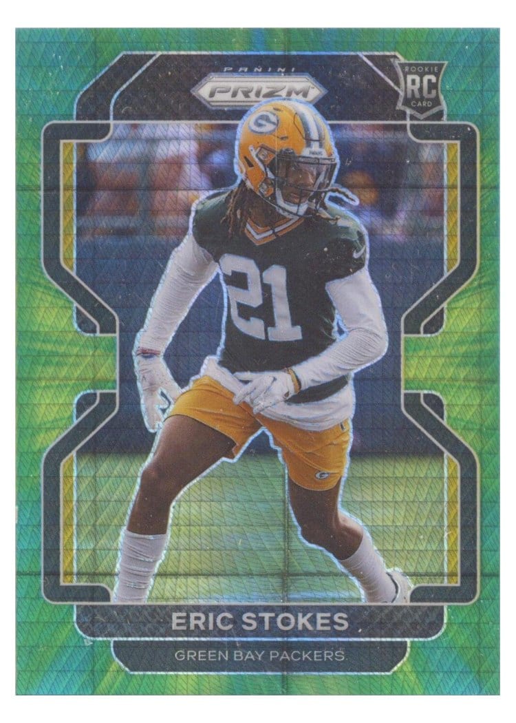 2021 Panini Prizm Base Set Eric Stokes #433 card