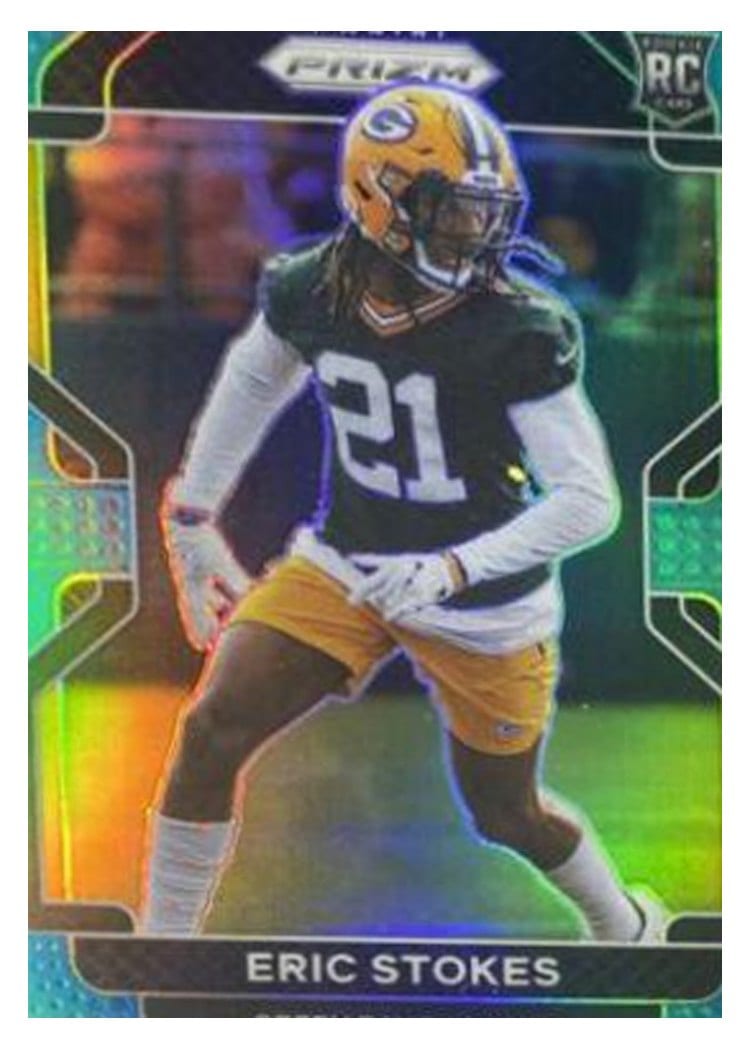 2021 Panini Prizm Base Set Eric Stokes #433 card