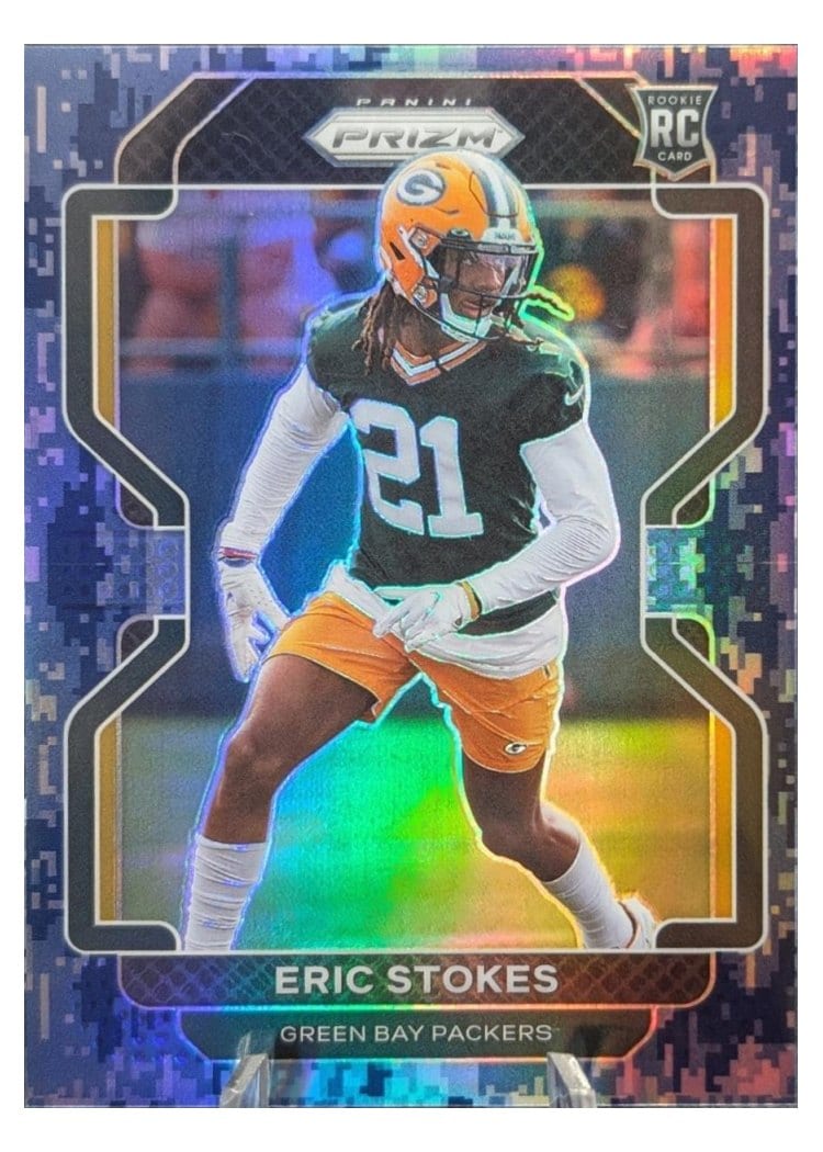 2021 Panini Prizm Base Set Eric Stokes #433 card