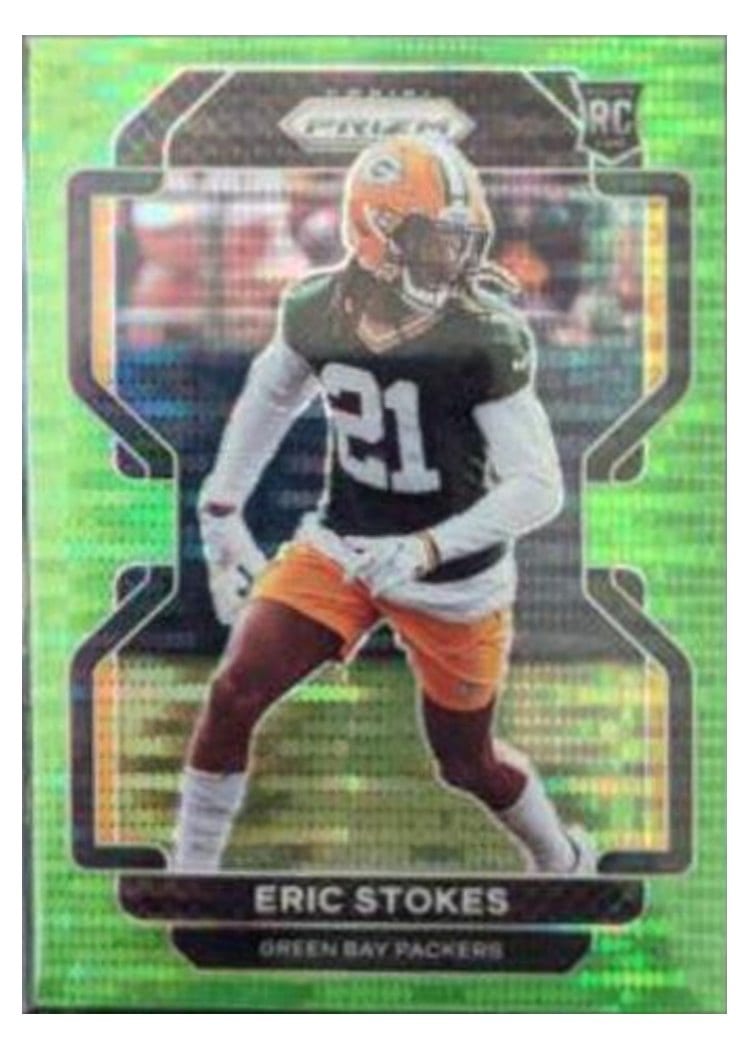 2021 Panini Prizm Base Set Eric Stokes #433 card