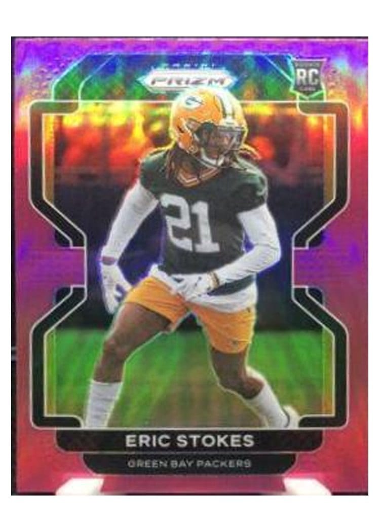 2021 Panini Prizm Base Set Eric Stokes #433 card