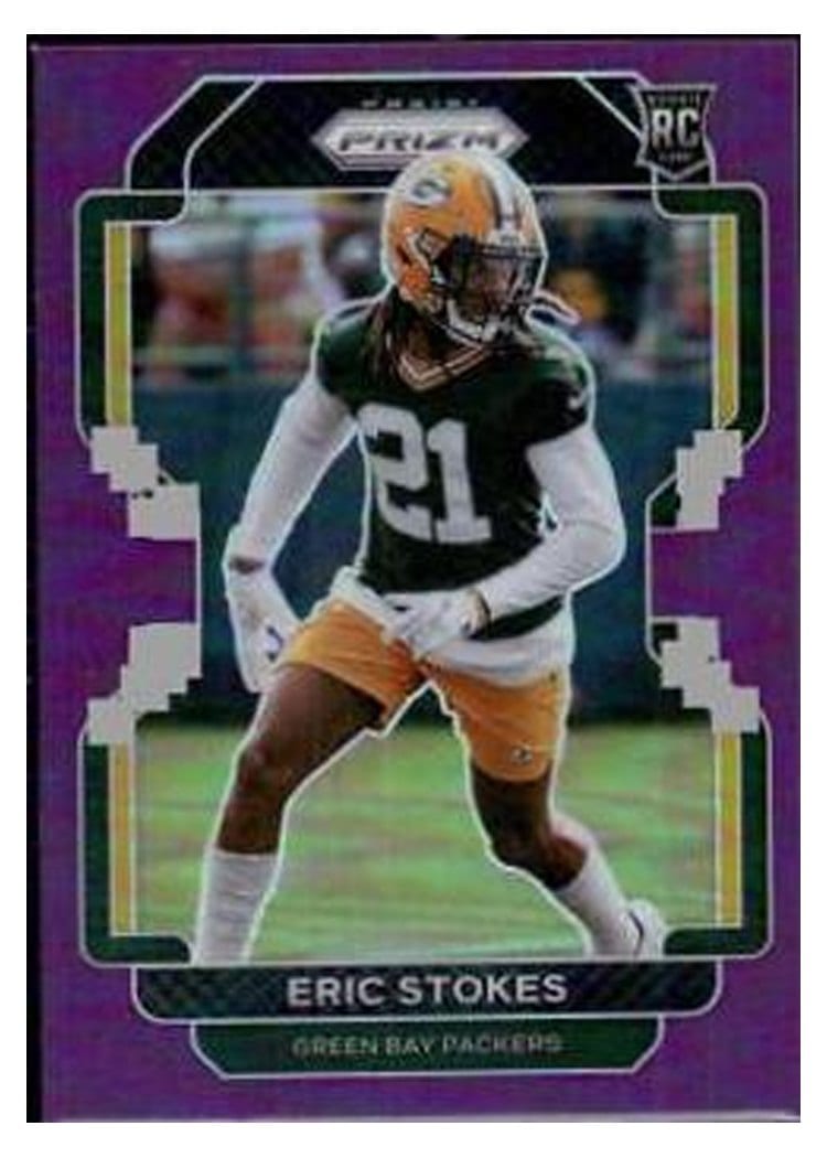 2021 Panini Prizm Base Set Eric Stokes #433 card