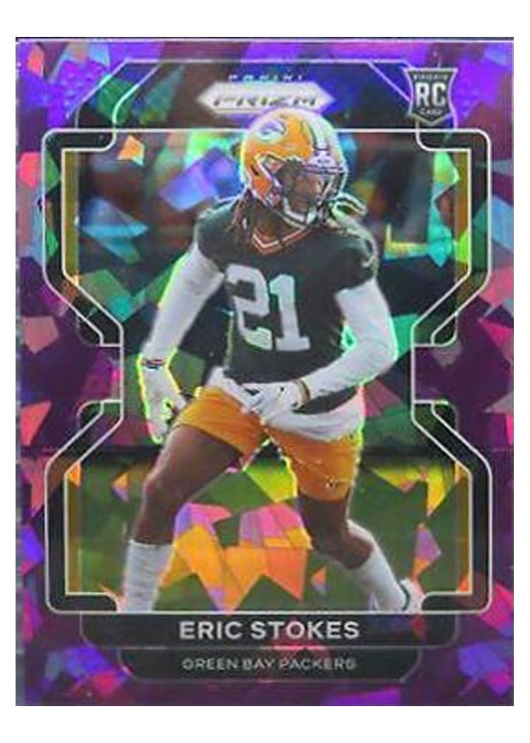 2021 Panini Prizm Base Set Eric Stokes #433 card