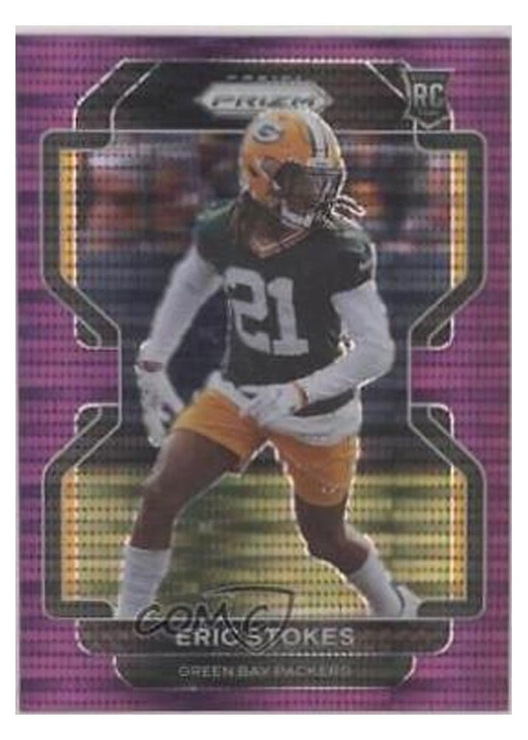 2021 Panini Prizm Base Set Eric Stokes #433 card
