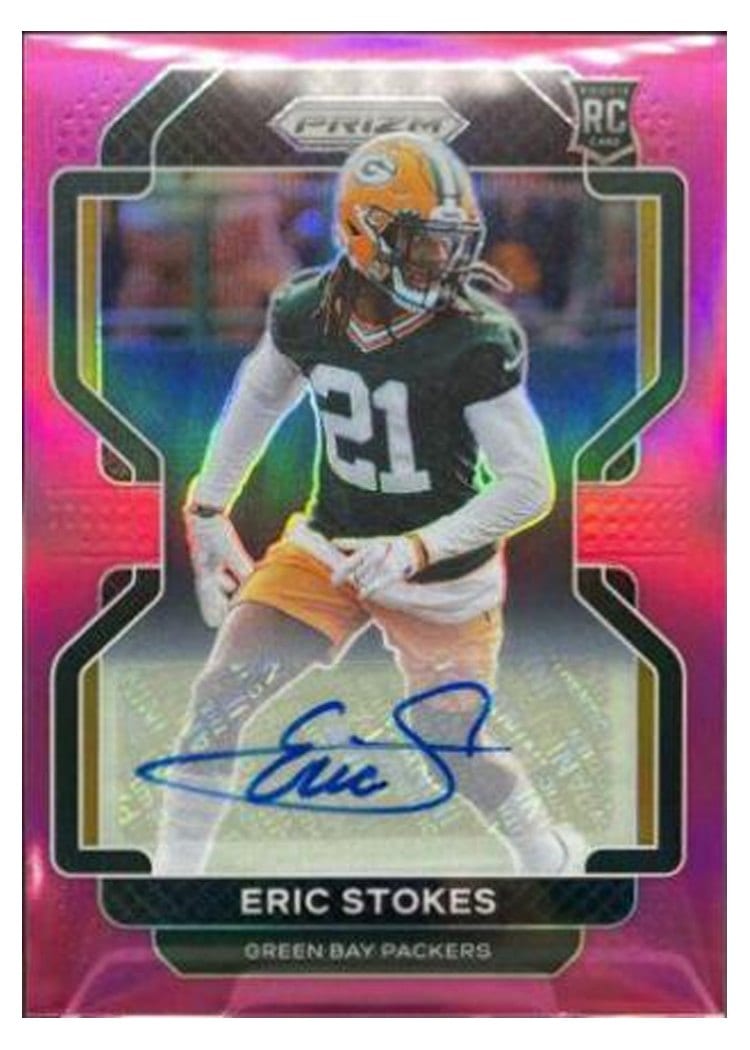 2021 Panini Prizm Base Set Eric Stokes #433 card