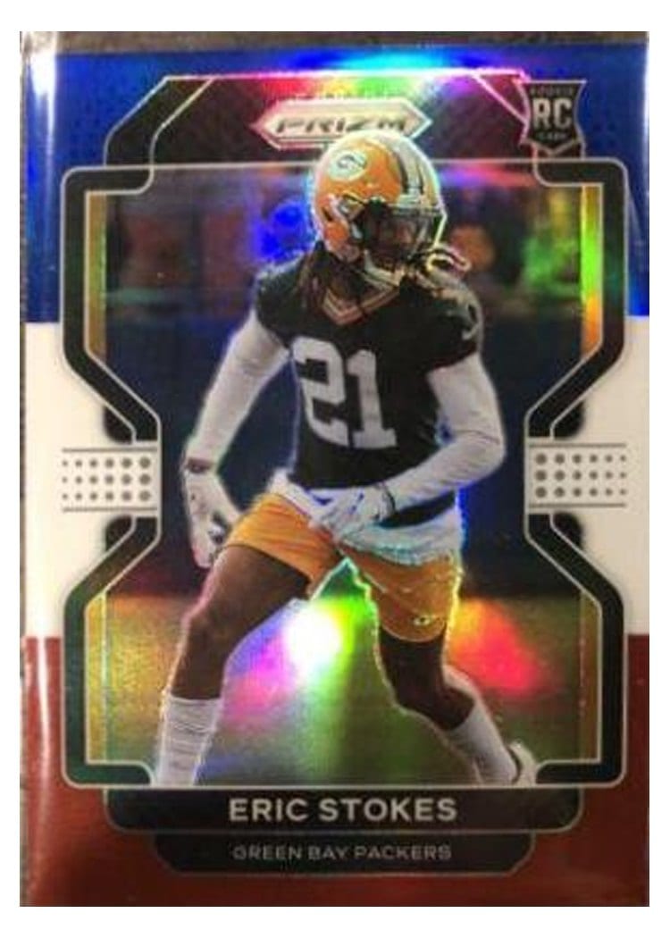 2021 Panini Prizm Base Set Eric Stokes #433 card