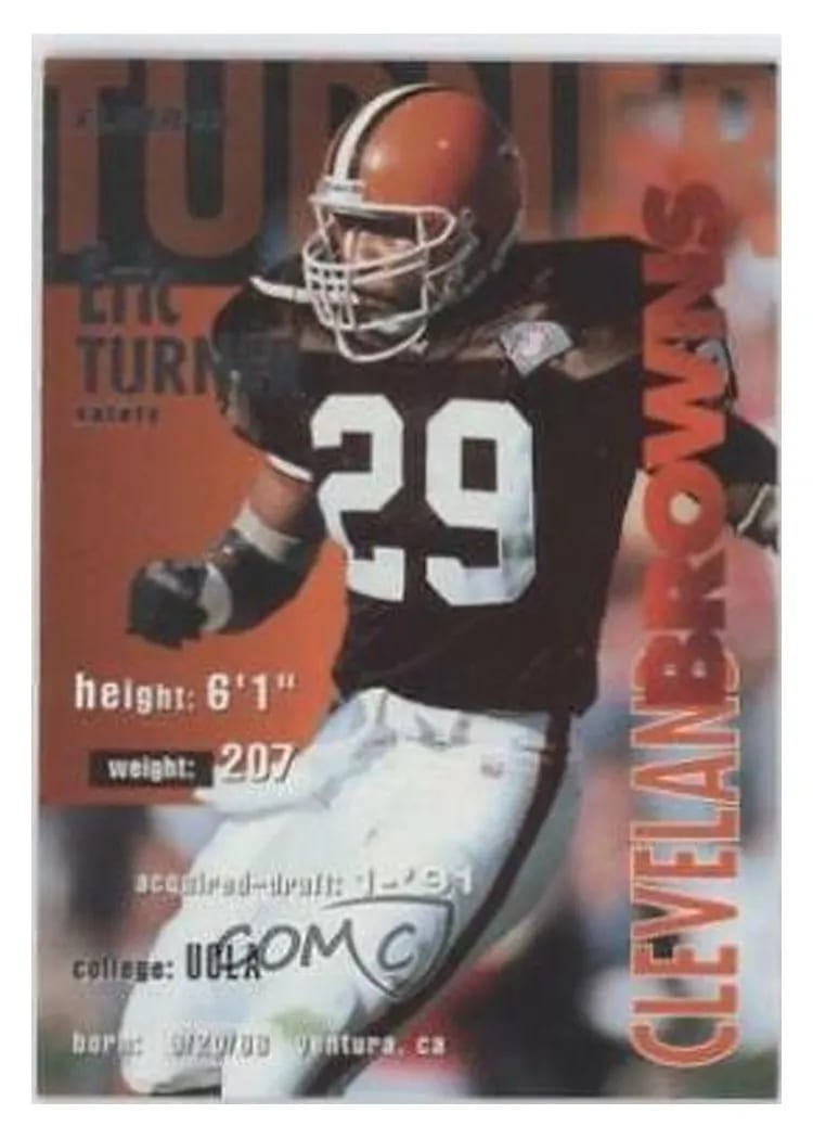 1995 Fleer Eric Turner #89 card