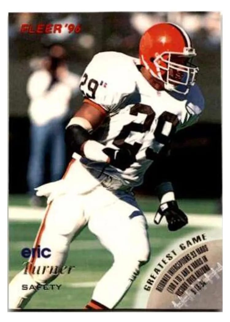 1996 Fleer Eric Turner #13 card