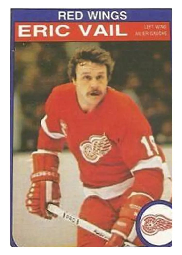 1982 O-Pee-Chee Eric Vail #97 card