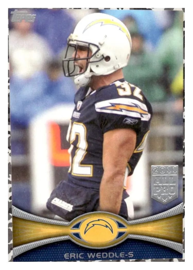 2012 Topps Eric Weddle #8 card