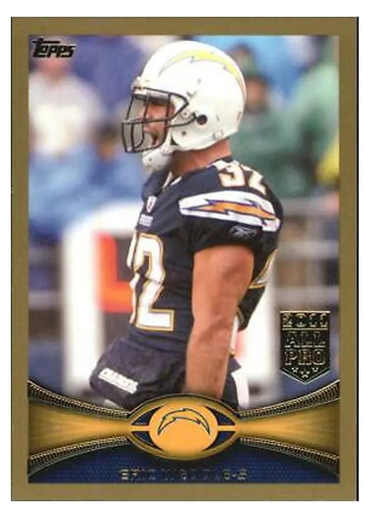 2012 Topps Eric Weddle #8 card