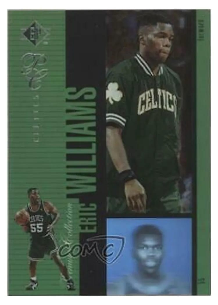 1996 SP Holoviews Eric Williams #PC3 card