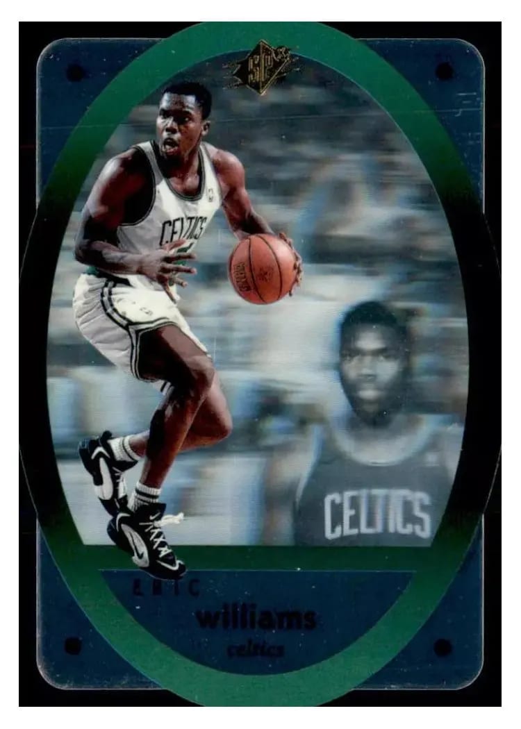 1996 Spx Eric Williams #4 card