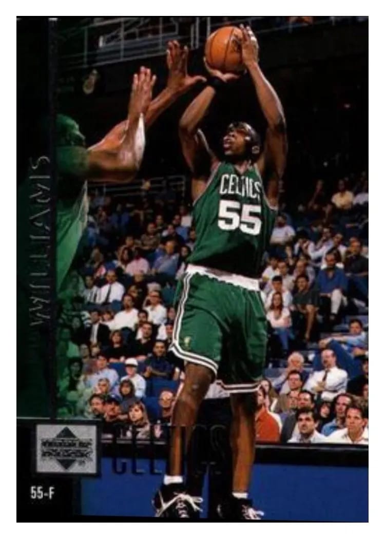 1997 Upper Deck Eric Williams #8 card