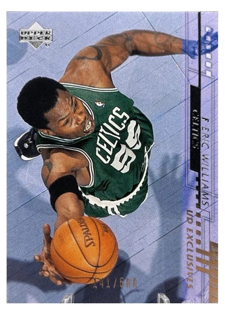 2000 Upper Deck Eric Williams #13 card