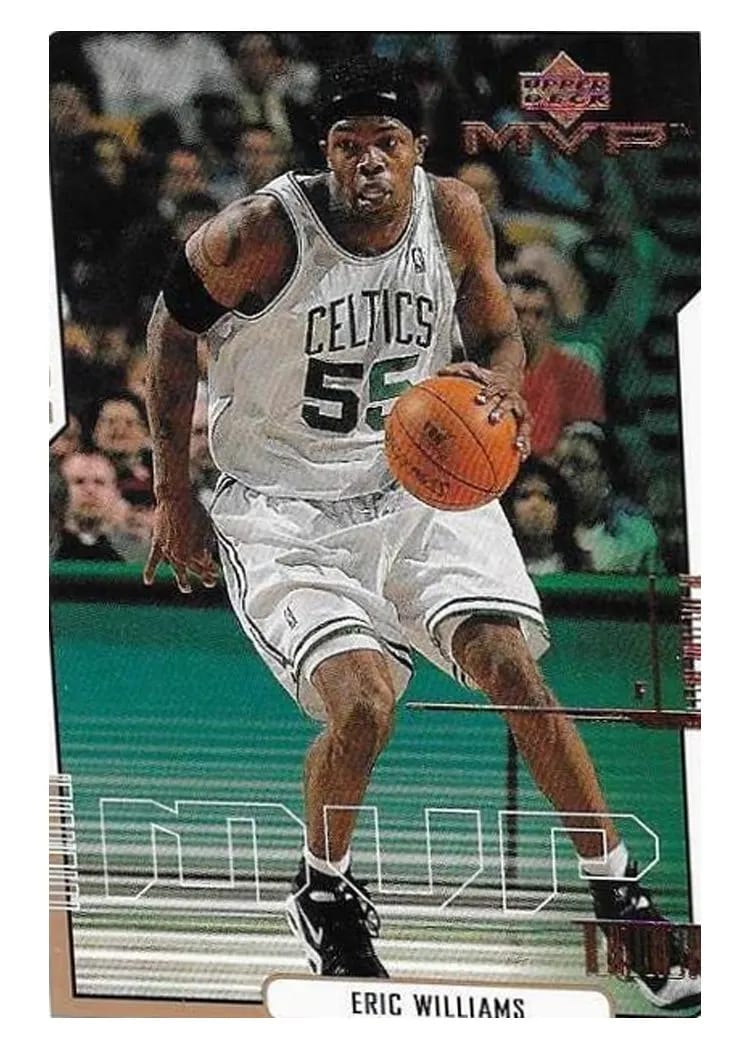 2000 Upper Deck MVP Eric Williams #14 card