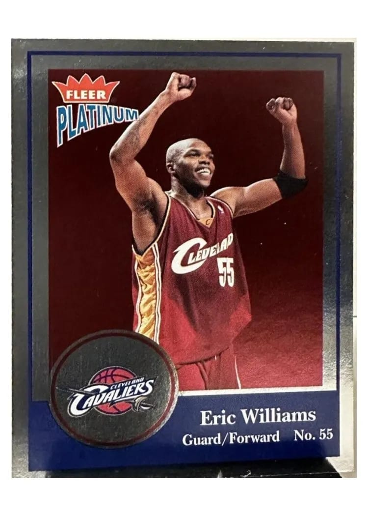 2003 Fleer Platinum Eric Williams #32 card