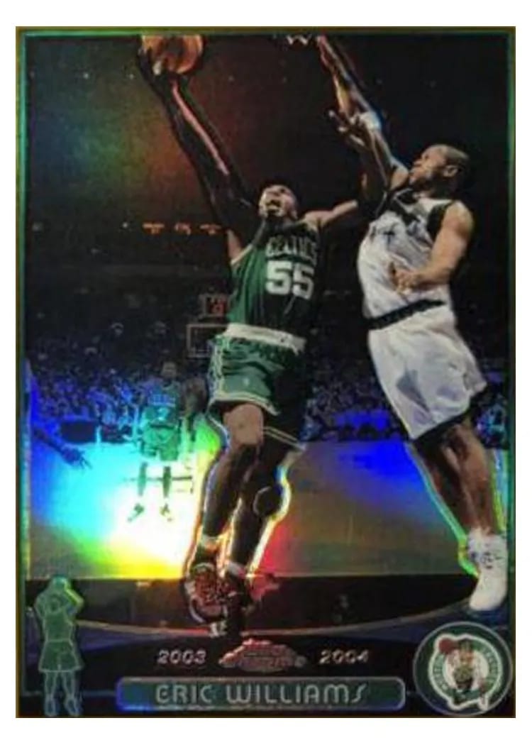 2003 Topps Chrome Eric Williams #96 card