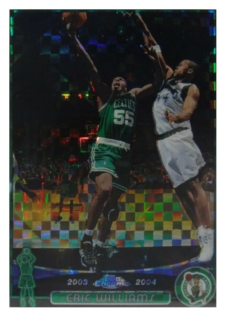 2003 Topps Chrome Eric Williams #96 card