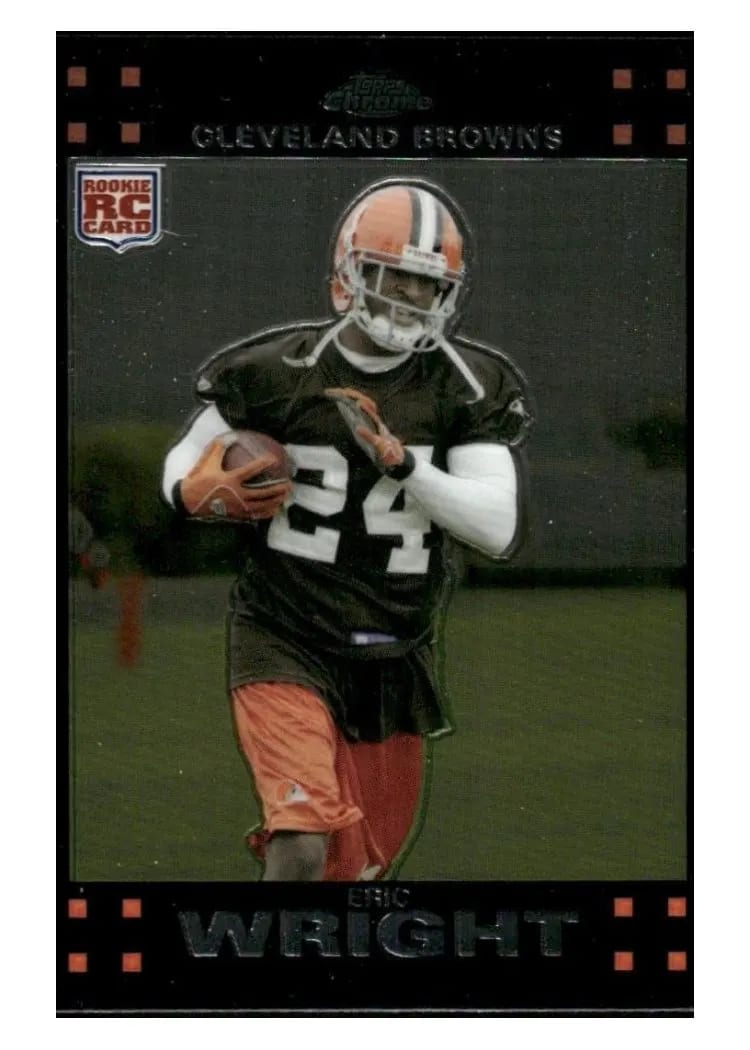 2007 Topps Chrome Eric Wright #TC257 card