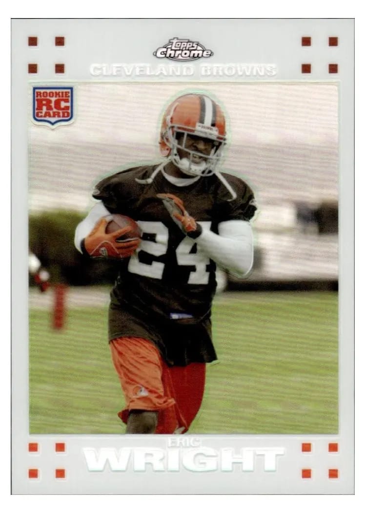 2007 Topps Chrome Eric Wright #TC257 card