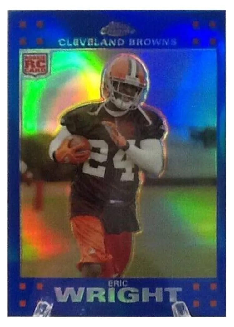 2007 Topps Chrome Eric Wright #TC257 card