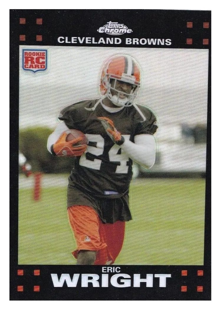2007 Topps Chrome Eric Wright #TC257 card