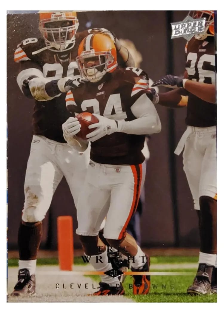 2008 Upper Deck Eric Wright #44 card