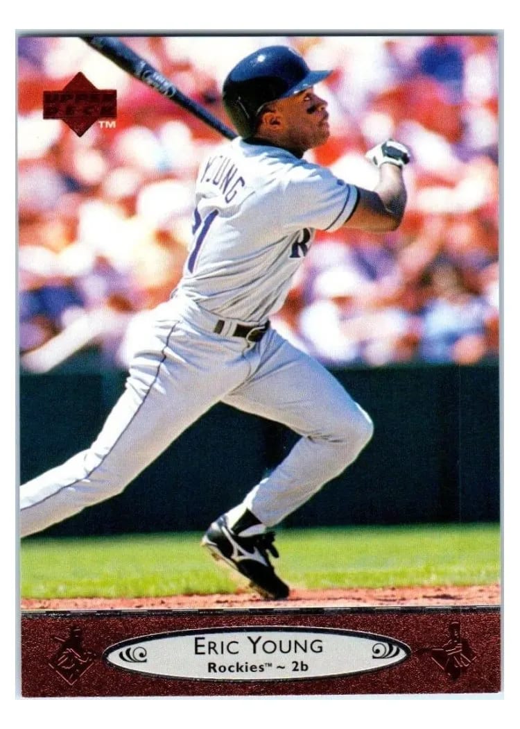 1996 Upper Deck Eric Young #63 card