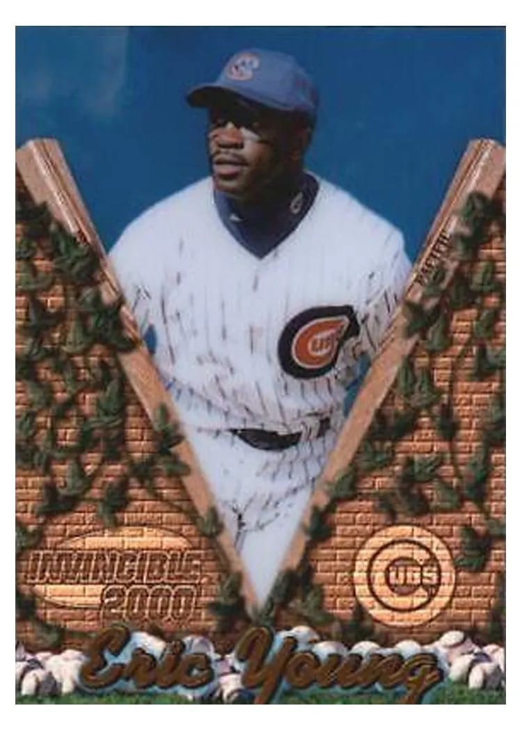 2000 Pacific Invincible Eric Young #31 card