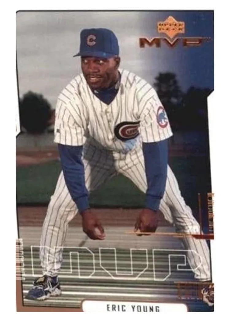 2000 Upper Deck MVP Eric Young #50 card