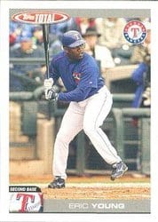 2004 Topps Total Base Set Eric Young #773 card