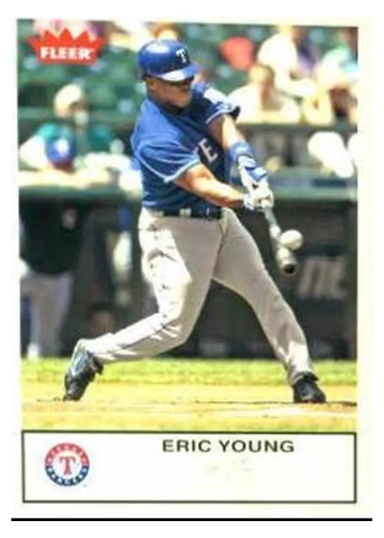 2005 Fleer Tradition Eric Young #81 card