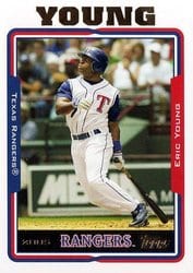 2005 Topps Base Set Eric Young #209 card