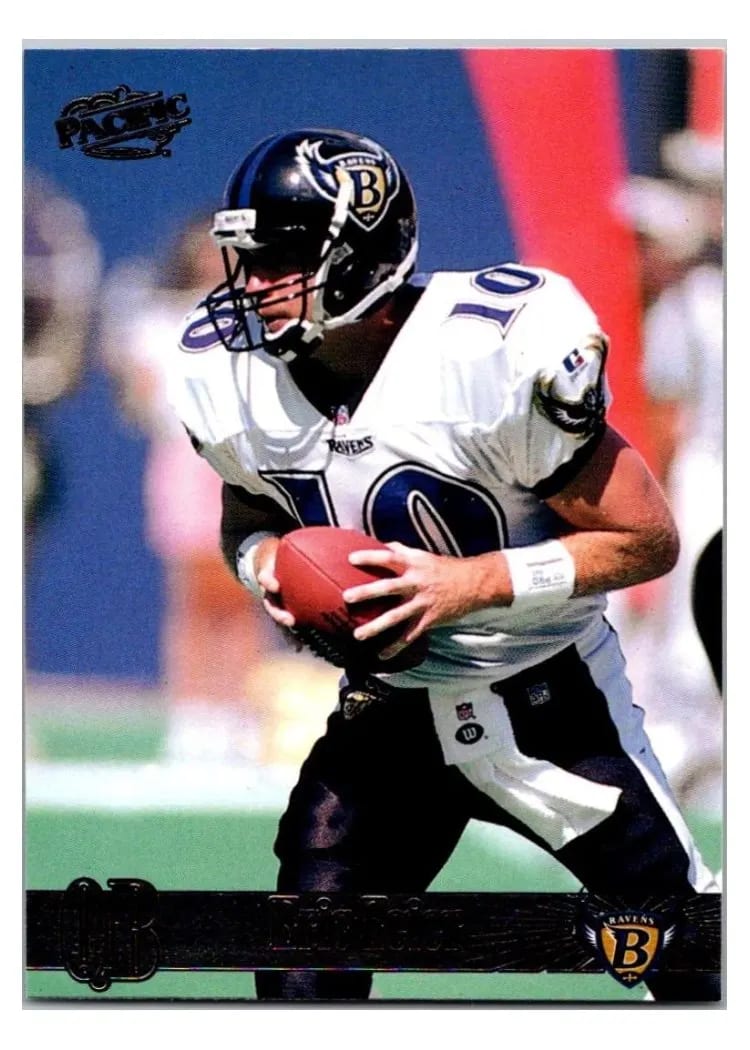 1998 Pacific Eric Zeier #47 card