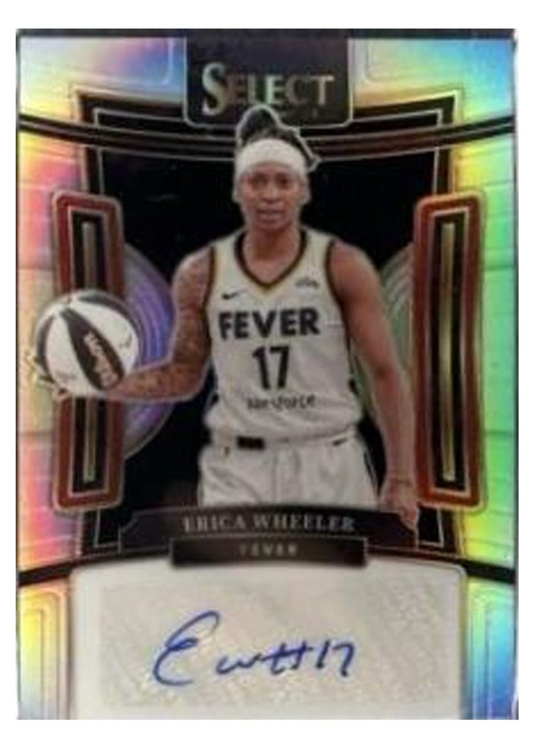 2024 Panini Select WNBA Signatures Erica Wheeler #SG-EW card